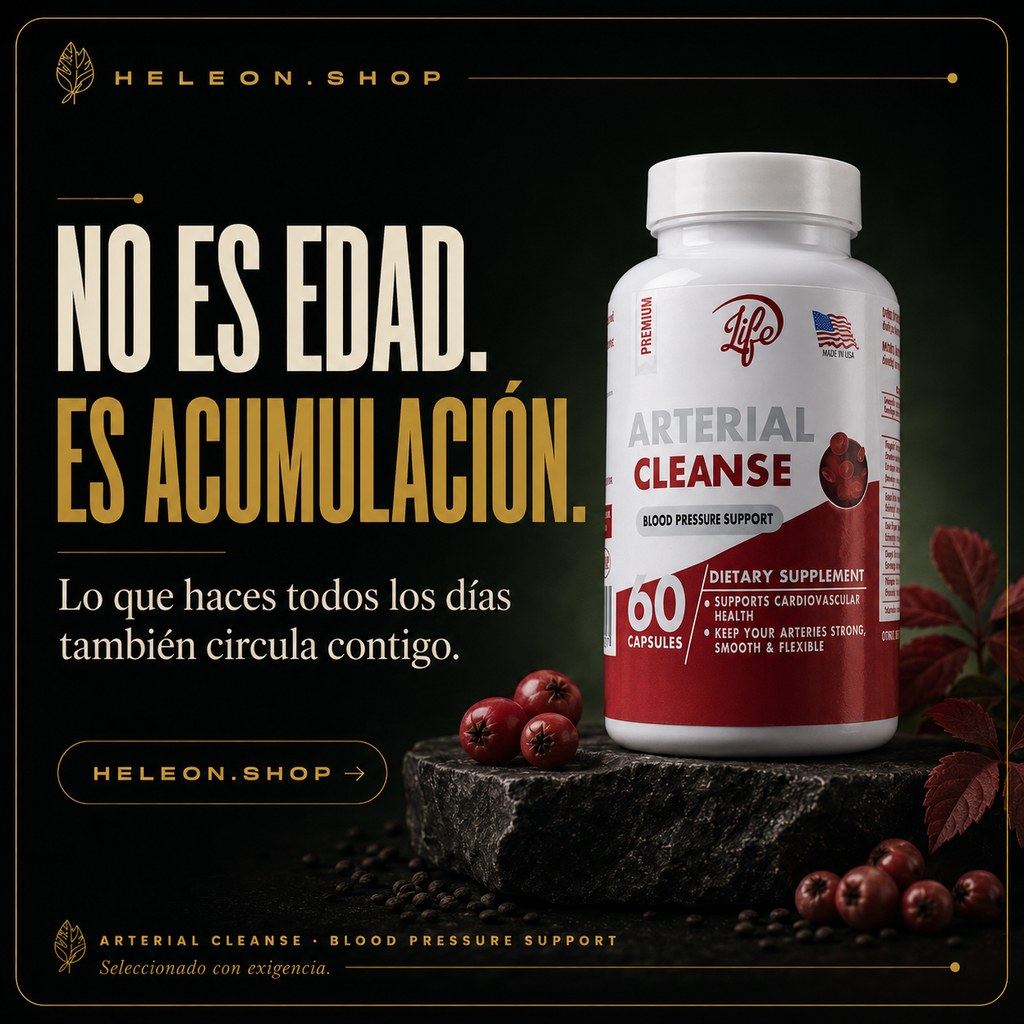 Arterial Cleanse 60 Cápsulas - Vista principal